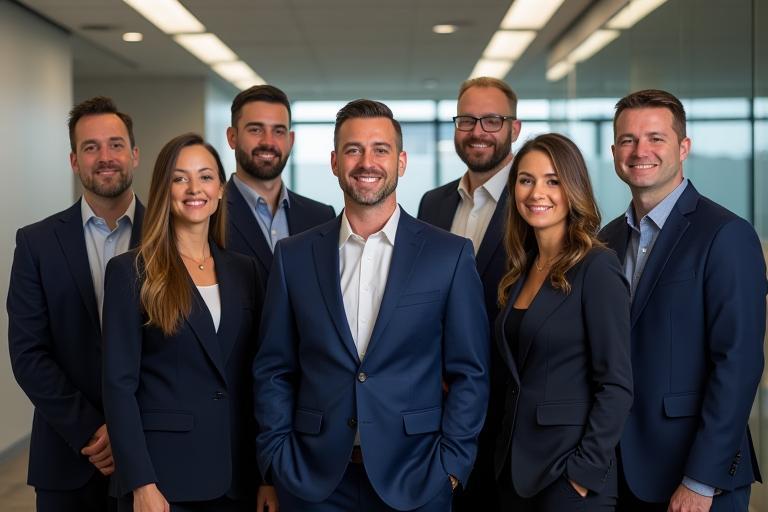 Falcon Sports Management team photo