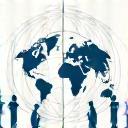 Illustration representing a global network